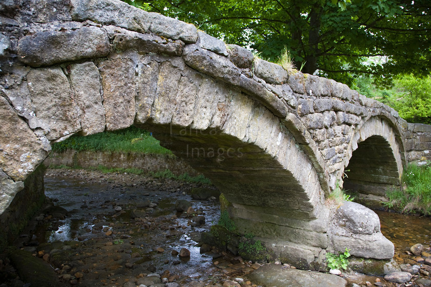 DCP1406 
 Pack Horse bridge at Wycoller crossing Wycoller beck 
 Keywords: Wycoller, Pack, Horse, Bridge, stream, river, beck, stone, arch, archway, heritage, Lancashire, Lancs, North, West, Northwest, England, UK, Britain, Europe, DCP1406